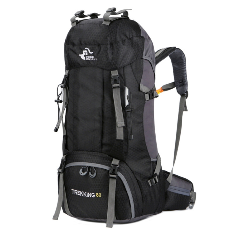 

FREE KNIGHT FK0395 60L Hiking Large Capacity Backpack Mountaineering Bag(Black)