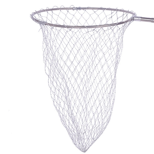 

Foldable Stainless Steel Dip Net Head Fishing Net, Specification: Solid 45cm Big Mesh