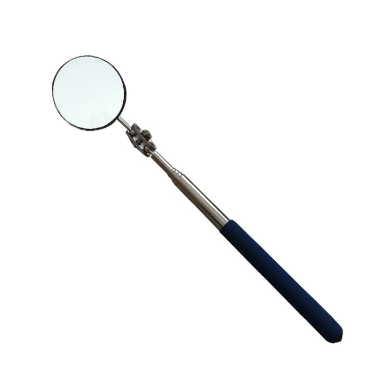 

3 PCS Car Repair Detection Mirror Universal Folding Telescopic Mirror Welding Chassis Inspection Mirror, Model: Purple Handle 50mm