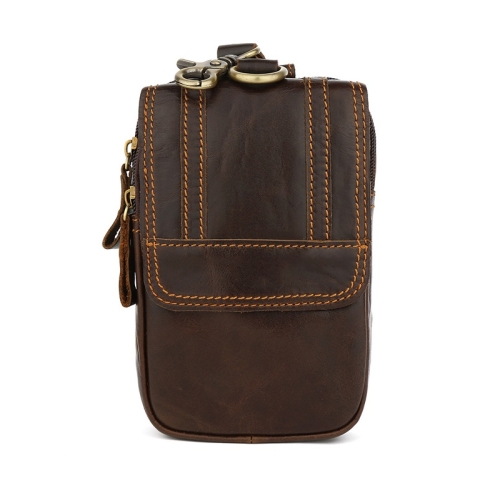 

6385 Men Outdoor Sports Belt Hanging Multifunctional Waist Bag(Coffee)