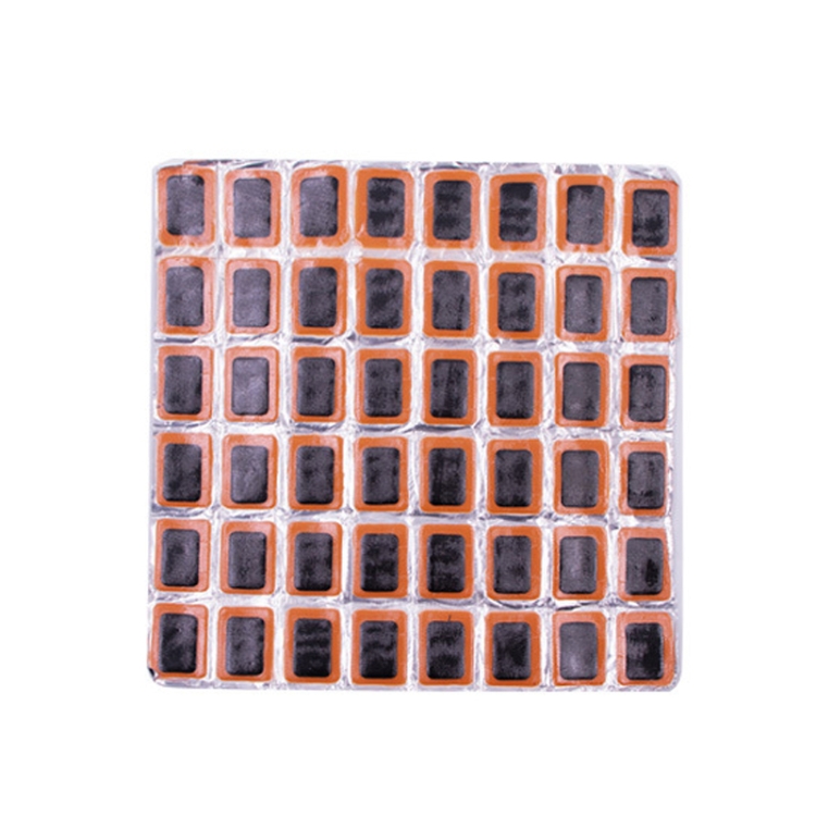 

10 PCS Car Vacuum Tire Film Bicycle Motorcycle Tire Repair Film, Style: Square