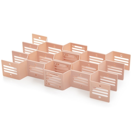 

5 PCS TM19009 Drawers Storage Separator Retractable Drawer Divider(Pink)