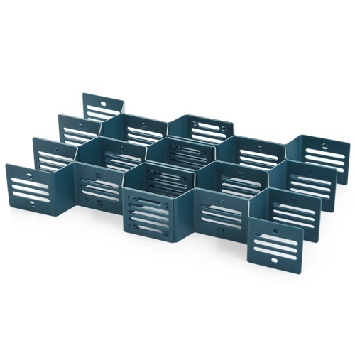 

5 PCS TM19009 Drawers Storage Separator Retractable Drawer Divider(Navy Blue)