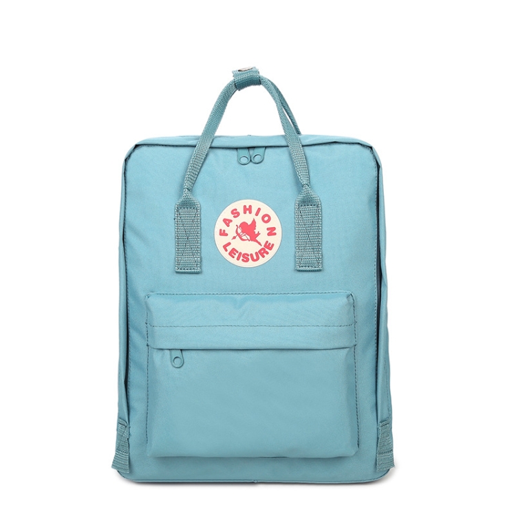 

509 Student Oxford Schoolbag Leisure Waterproof Backpack(Sky Blue)