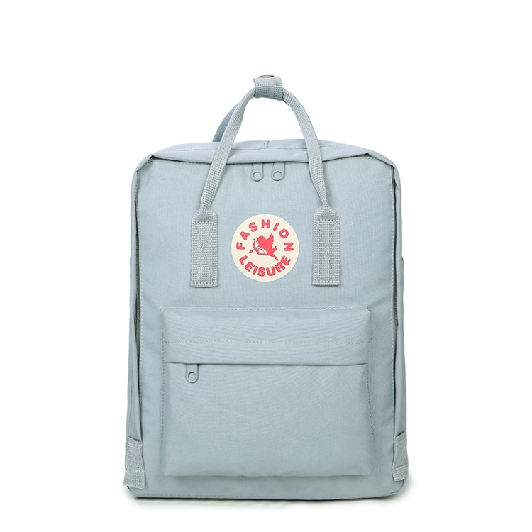 

509 Student Oxford Schoolbag Leisure Waterproof Backpack(Light Blue)