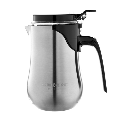 

KAMJOVE 304 Stainless Steel Bubble Teapot Filter Tea Maker(TO-650)