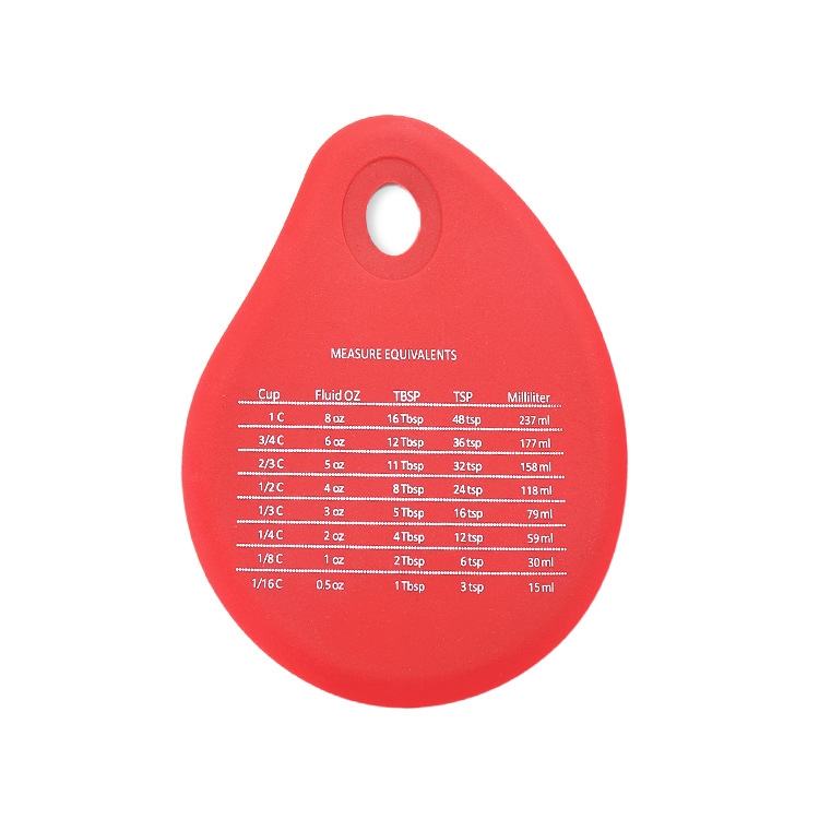 

3 PCS Silicone Scraper Cream Steward Scraper Butter Cut Knife Wiper(Red)