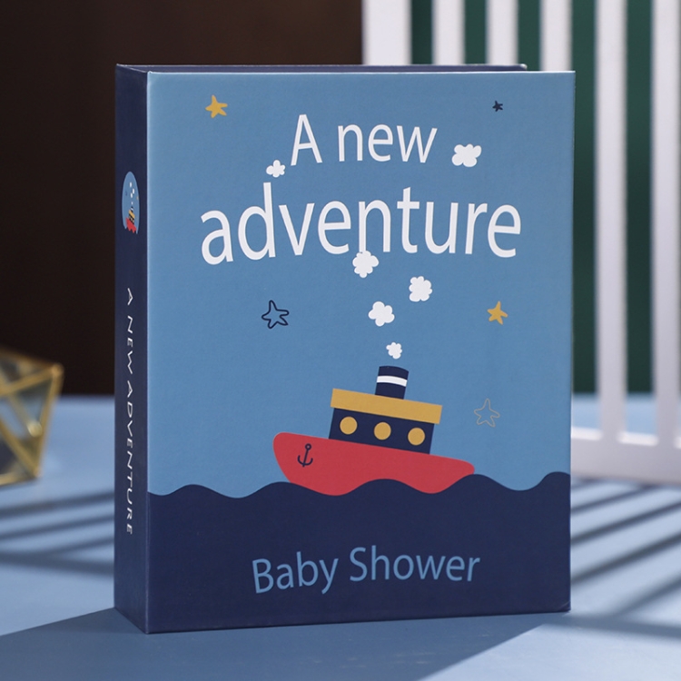 

4 PCS Family Large-Capacity Interstitial Album Book Photo Studio Photo Storage Book, Specification: Laminated 6 inch 100 Sheets(Navigation Number 14)