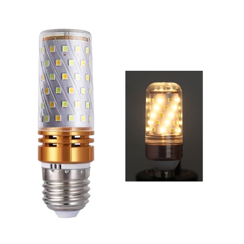 

12W-E27 3 PCS No Flicker Corn Light Candle Bulb Screw Bulb, Light color: Warm Light Engineering