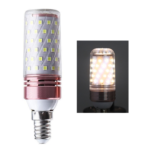 

12W-E14 3 PCS No Flicker Corn Light Candle Bulb Screw Bulb, Light color: Neutral Light Home Style