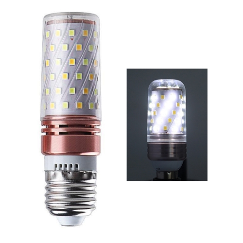 

16W-E27 3 PCS No Flicker Corn Light Candle Bulb Screw Bulb, Light color: White Light Home Style