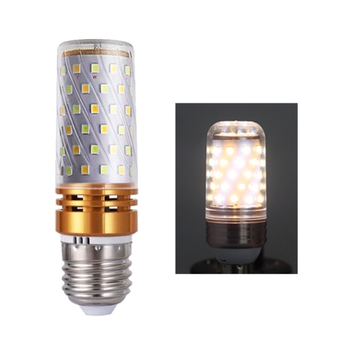 

16W-E27 3 PCS No Flicker Corn Light Candle Bulb Screw Bulb, Light color: Neutral Light Engineering