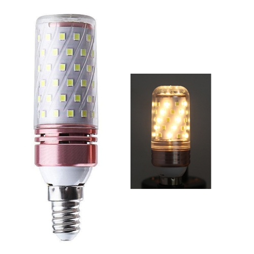 

16W-E14 3 PCS No Flicker Corn Light Candle Bulb Screw Bulb, Light color: Warm Light Home Style