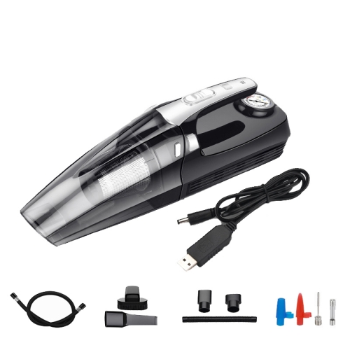 

R-6055 Vacuum Cleaner 4 in 1 Inflatable Pump Home Car Two-Purpose High Power Vacuum Cleaner, Sort by color: Pointer Wireless