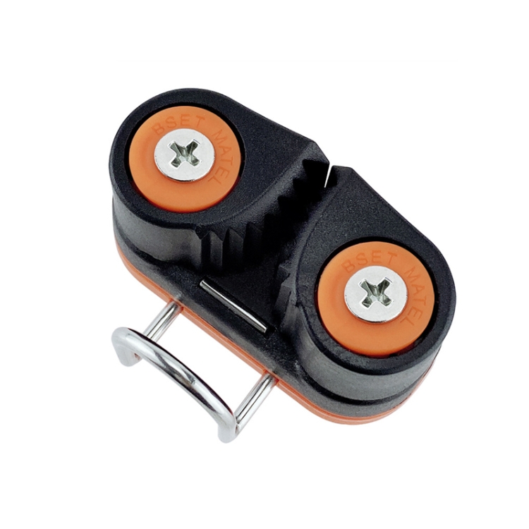 

Double Nylon Ball Rope Clamp With Guide Ring Automatic Rope Clamp Boat Accessories