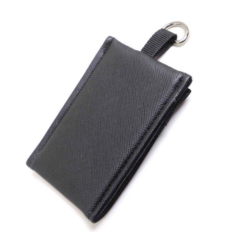

2 PCS Kzsn-01 Keychain Storage Bag Portable Mask Storage Bag(Black)