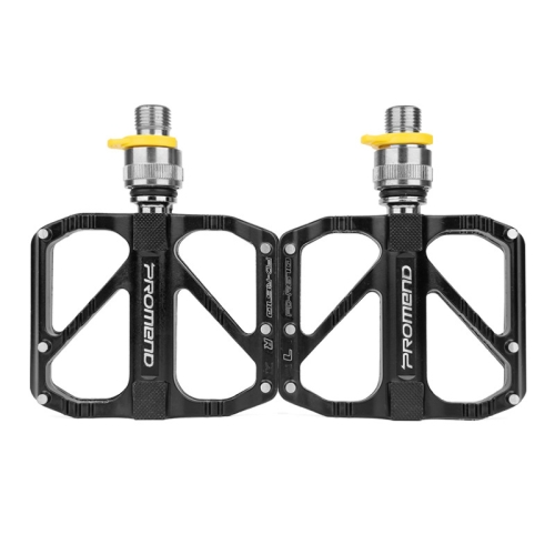 

PD-R67Q 1 Pair PROMEND Bicycle Pedal Road Bike Aluminum Alloy Bearing Quick Release Folding Pedal