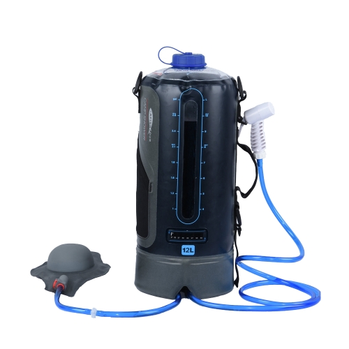 

AFISHTOUR FW2078 12L Outdoor Bath Water Storage Bag Portable Camping Bath Bag, Colour: Spherical Air Pump