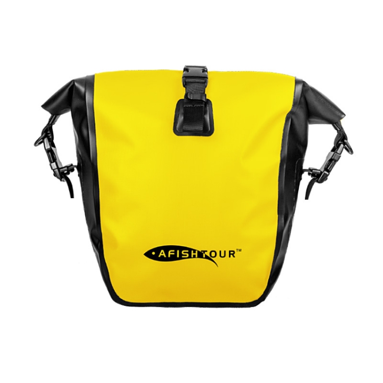 

AFISHTOUR FB2039 Outdoor Sports Waterproof Bicycle Bag Large Capacity Cycling Bag, Size: 25L(Yellow)