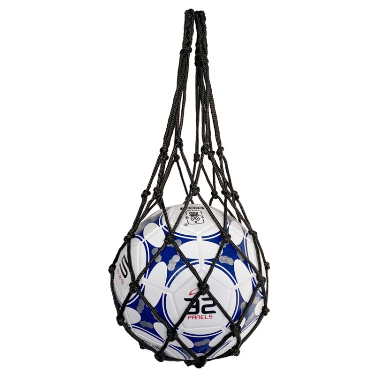 

4 PCS Bold Solid Mesh Ball Storage Bag(Full Black)
