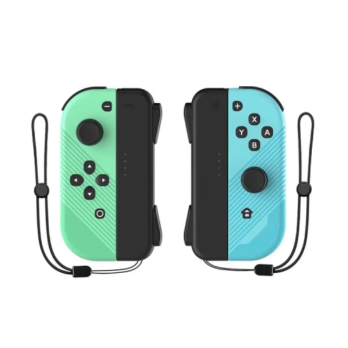 

Bluetooth Gamepad With Hand Strap For Nintendo Switch Joy-Con(Blue Green)