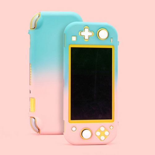 

Gradient All-Inclusive Protective Shell For Switch Lite/Switch Mini(Green Blue +Pink)