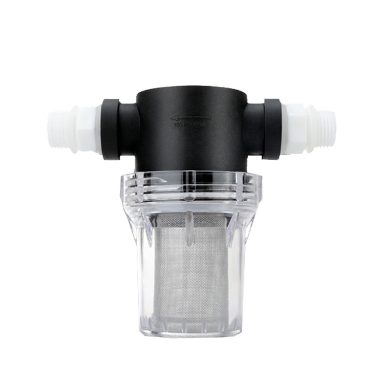 

Water Pipe Front Plastic Filter Garden Irrigation Water Purifier, Specification: 4 Points 40 Mesh+Connector With Rubber Ring