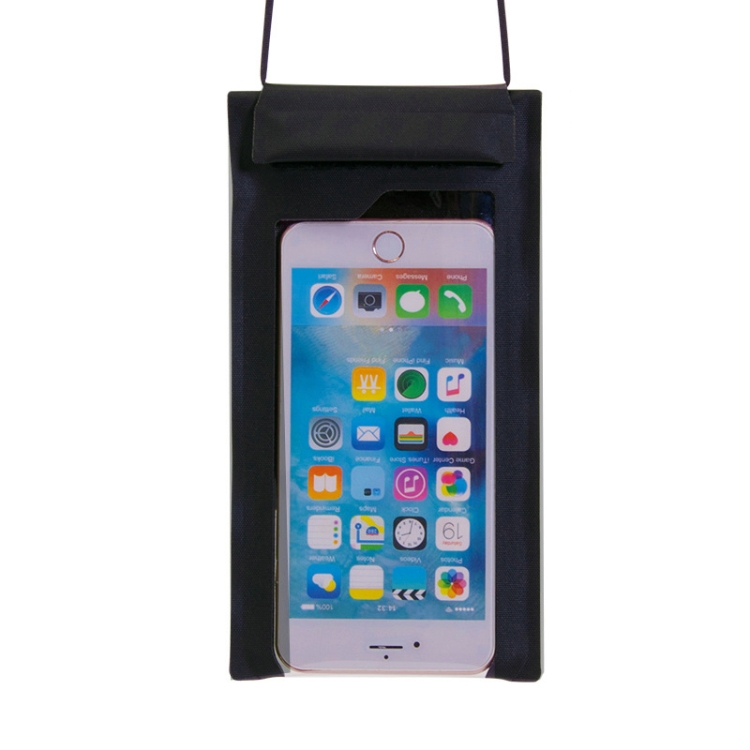 

FT2088 Mobile Phone Waterproof Transparent Seal Bag Swimming TPU Mobile Phone Waterproof Case(Black)