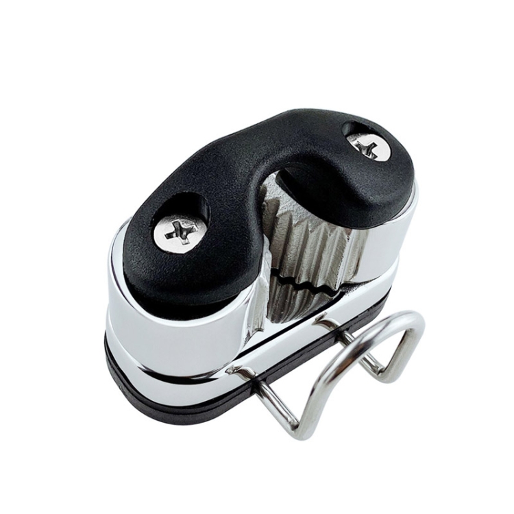 

Stainless Steel Ball Rope Clamp With Guide Ring Automatic Rope Clamp Boat Accessories Stainless Steel Guide Ring