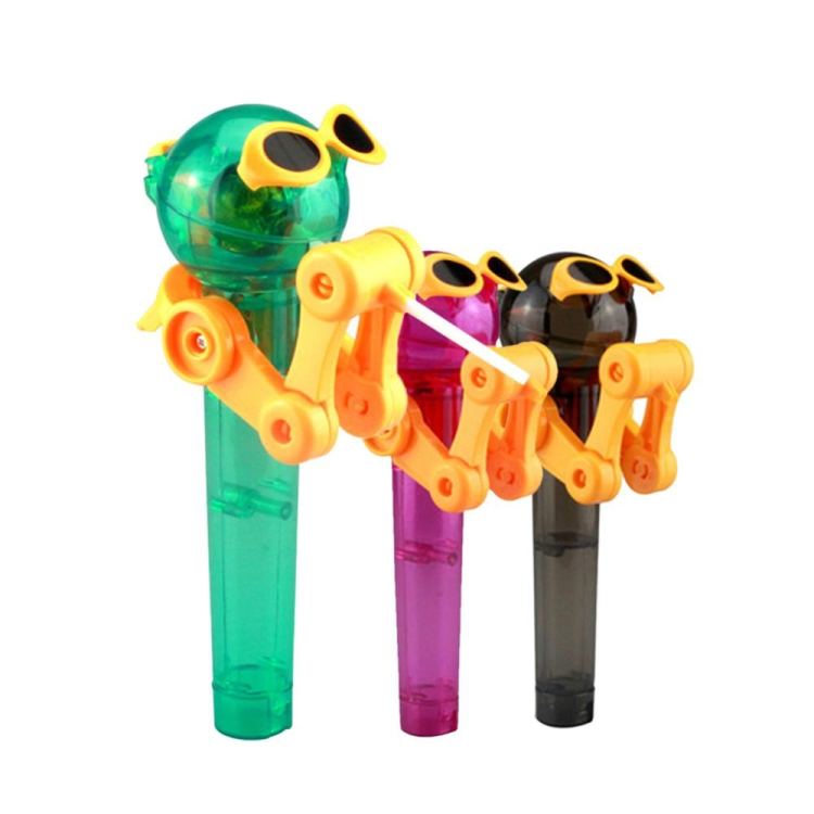 

Creative Personality Toys Decompression Lollipop Robot Candy Dustproof Toy(color random)