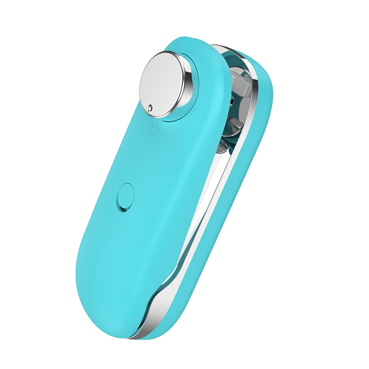 

Electroplating Two-Color Rechargeable Magnetic Sealing Machine Refrigerator Sticker Food Bag Plastic Bag Sealing Machine(Blue Green)