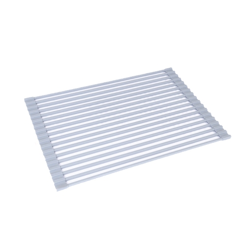 

Folding Water Filters Kitchen Rack Sink Bowl Chopsticks Filters, Style: Silicone Square 43x30.5cm