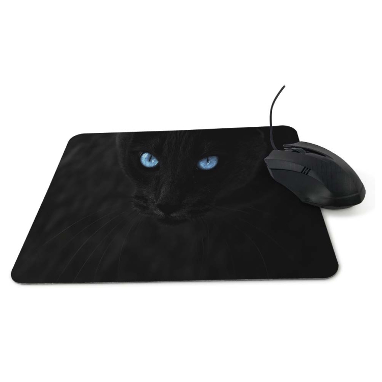 

3 PCS Small Animal Pattern Rectangular Office Non-Slip Mouse Pad, Size: Not Overlocked 180 x 22mm(Pattern 3)