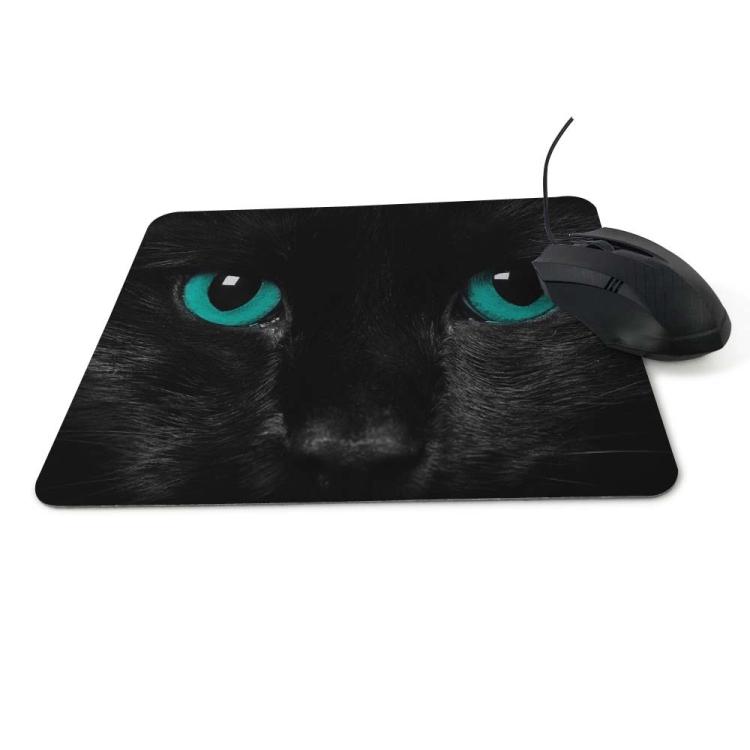 

3 PCS Small Animal Pattern Rectangular Office Non-Slip Mouse Pad, Size: Overlock 250 x 290mm(Pattern 1)