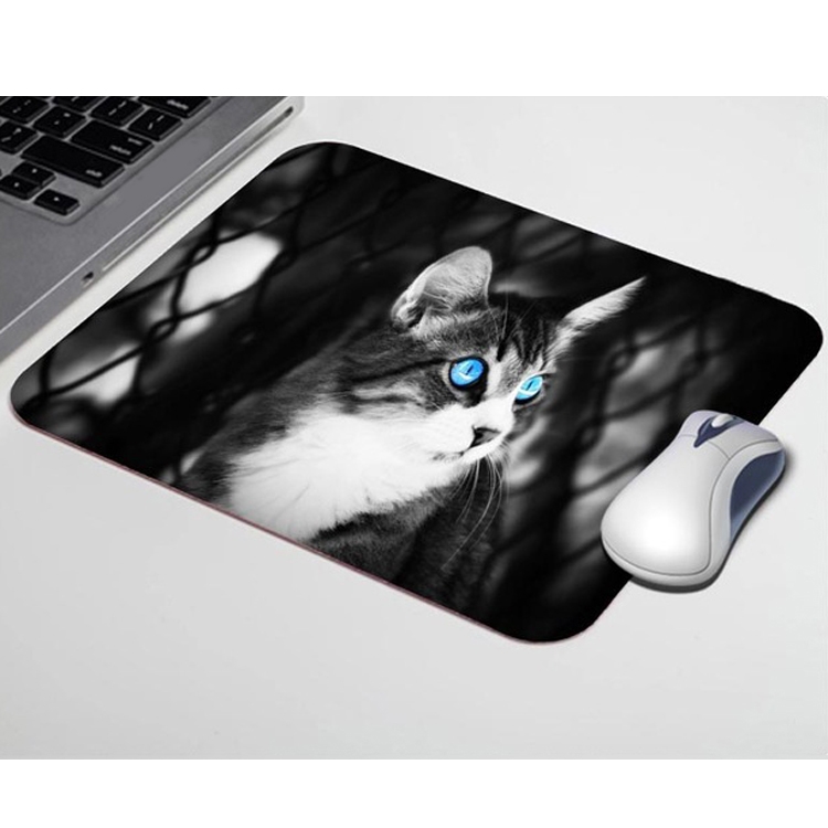 

3 PCS Small Animal Pattern Rectangular Office Non-Slip Mouse Pad, Size: Not Overlocked 250 x 290mm(Pattern 5)