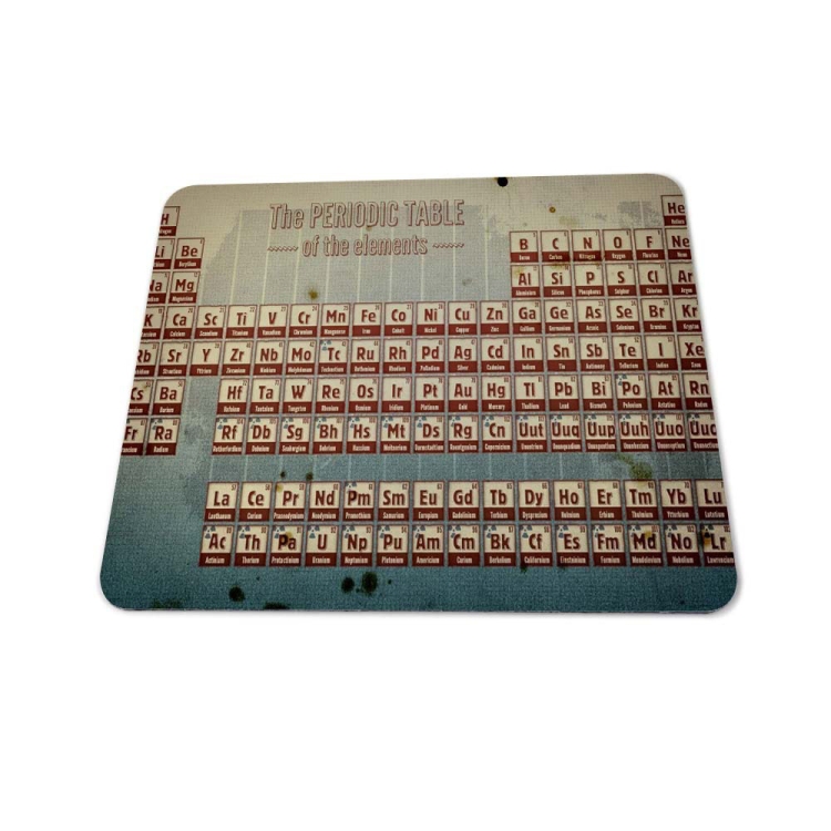 

3 PCS Periodic Table Of Chemical Elements Rectangular Mouse Pad Creative Office Learning Non-Slip Mat, Dimensions: Not Overlocked 180 x 22mm(Pattern 3)