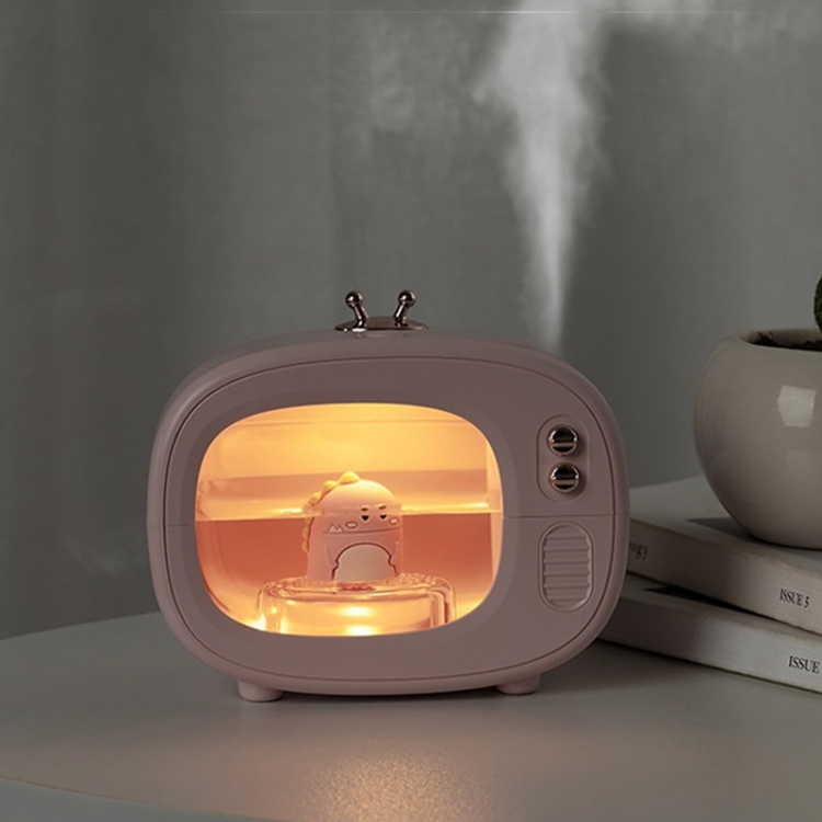 

A05 Home Cute Pet Mini Mute Air Humidifier(Pink Dinosaur)