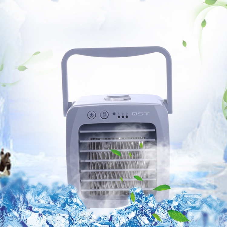 

A006 Portable Mini Air Cooler Fan Air Conditioning Fan Water Cooling Fan, Fan diameter: Paper Core