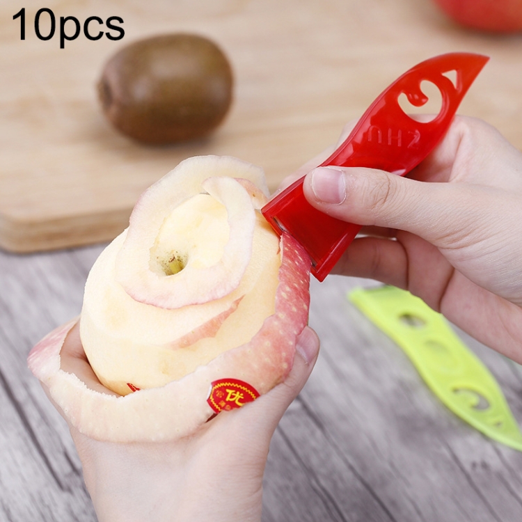 

50 PCS A2233 Home Vegetable Fruit Peer Plastic Cutting Knife, Color Random Delivery