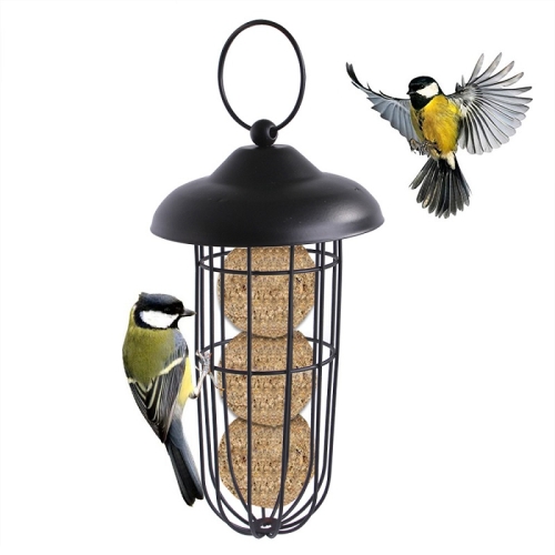 

2 PCS Garden Outdoor Hanging Metal Bird Automatic Feeder(B24215)