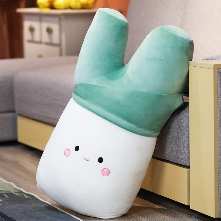 

Down Cotton Soft Pillow Plush Simulation Toy Cushion, High: 50cm(Green Onion)