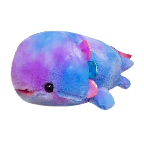 

3 PCS Rainbow Color Doll Fish Plush Toy 40cm 0.25kg(Rainbow Purple)