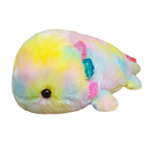 

3 PCS Rainbow Color Doll Fish Plush Toy 55cm 0.4kg(Rainbow Yellow)