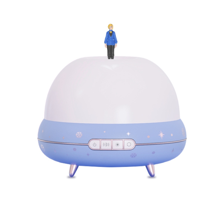 

Doll Projection Night Light USB Charging Starry Sky Ocean Music Box, Spec: Standard Ver. 2.7W(Blue)