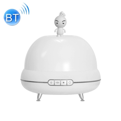 

Doll Projection Night Light USB Charging Starry Sky Ocean Music Box, Spec: Bluetooth Ver. 4.5W(White)