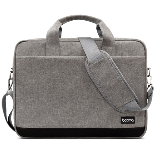 

Baona BN-I010 Multifunctional Portable Laptop Bag Waterproof And Wear-Resistant Computer Bag, Size: 15 inch(Grey)