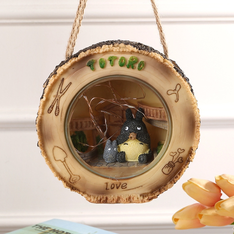

Resin Pastoral Fat Cat Stars Light Night Light Pendant Decoration Microspect Home Ornaments, Style Random Delivery