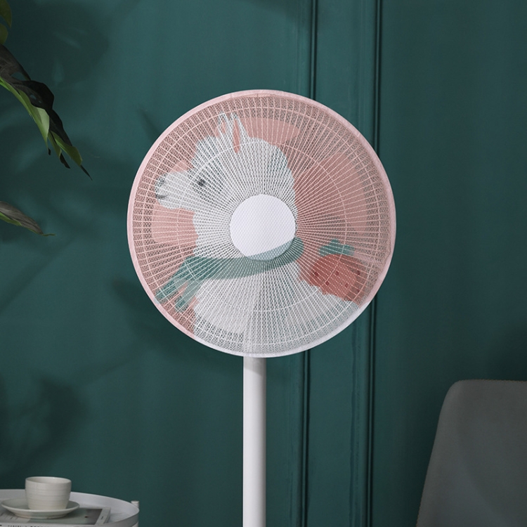 

5 PCS Cartoon Electric Fan Dust Cover Children Anti-Pinching Fan Protection Cover(Alpaca)