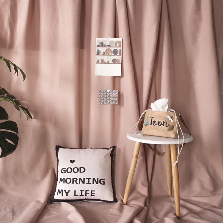

4 x 2.4m Photo Background Cloth Increased Widened Photography Cloth Live Broadcast Solid Color Cloth(Bean Sand Color)