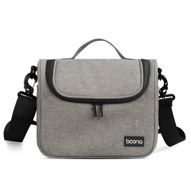 

Baona BN-H011 Digital SLR Camera Bag Lens Storage Shoulder Bag(Gray)